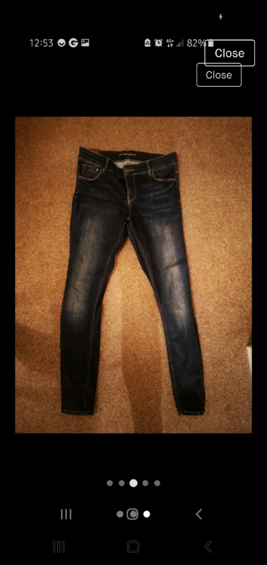 image for Zara jeans navy