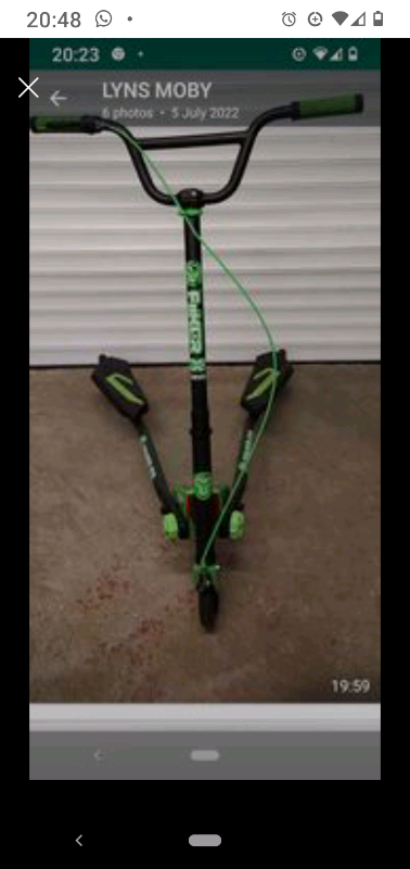 image for Kids Fliker Scooter-Y Fliker Carver C3 Yvolution drift scooter 