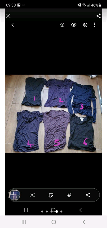 Short sleeve tops