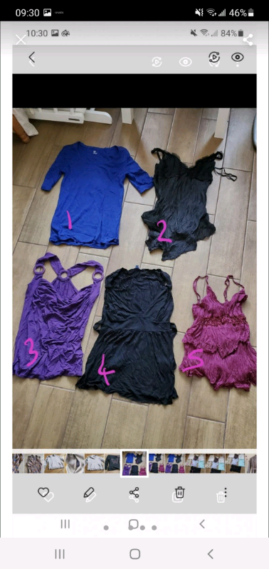 Short sleeve tops