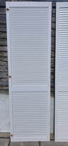 Very Good Condition White Internal Louvre Doors