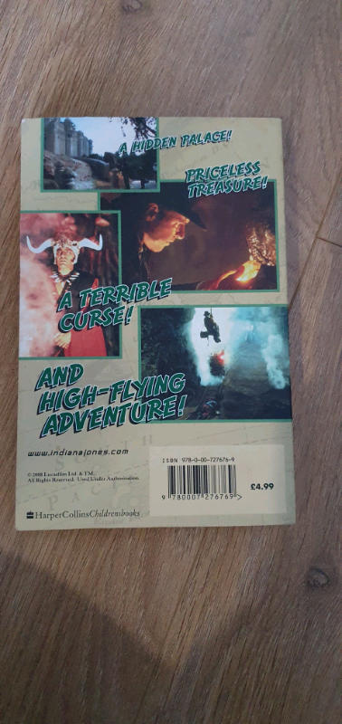 Indiana Jones original paperback book