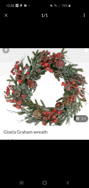 Gisela graham wreath