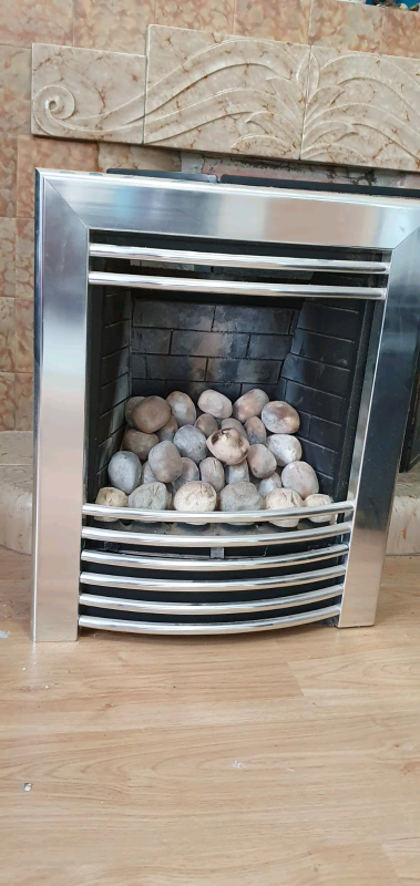 image for Focal Point Langham full depth Chrome effect Manual control Gas Fire F