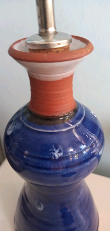 Rupert Blamire hand thrown oil decanter