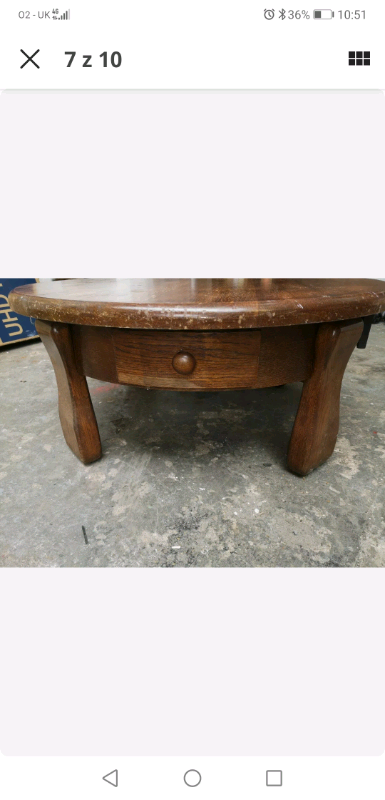 Antique round table 
