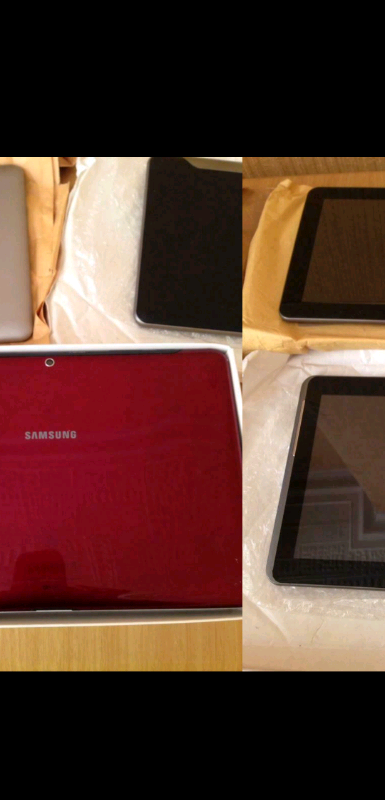 5 Samsung Galaxy tab 2 spares/repairs. All of these do not switch on, 