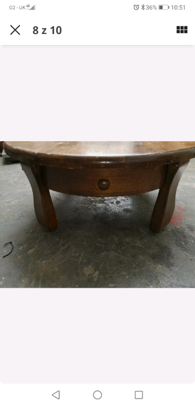 Antique round table 