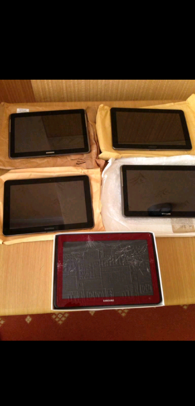 image for 5 Samsung Galaxy tab 2 spares/repairs. All of these do not switch on, 