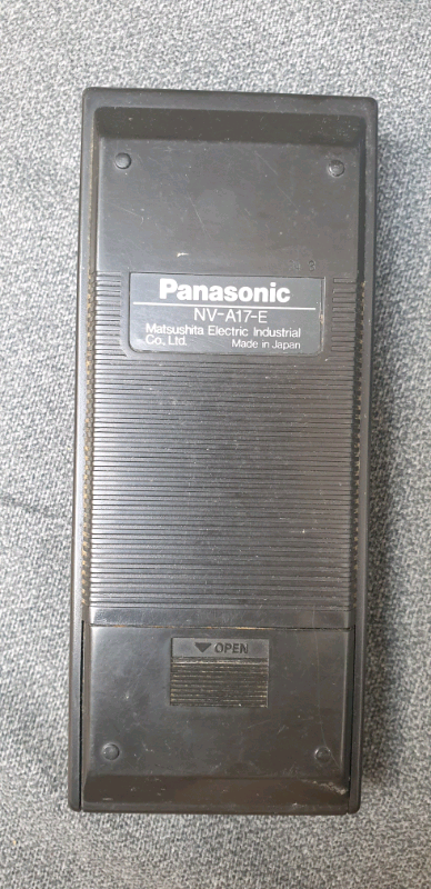 Panasonic VCR remote control NV-A17-E