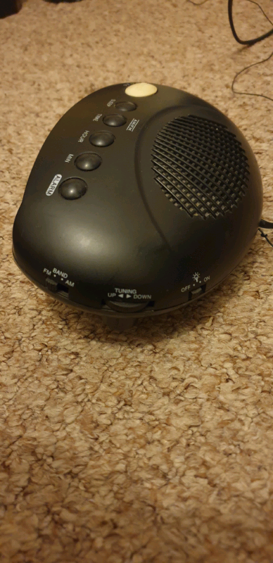 Sunbeam Hospitality Night Light Alarm Clock Radio