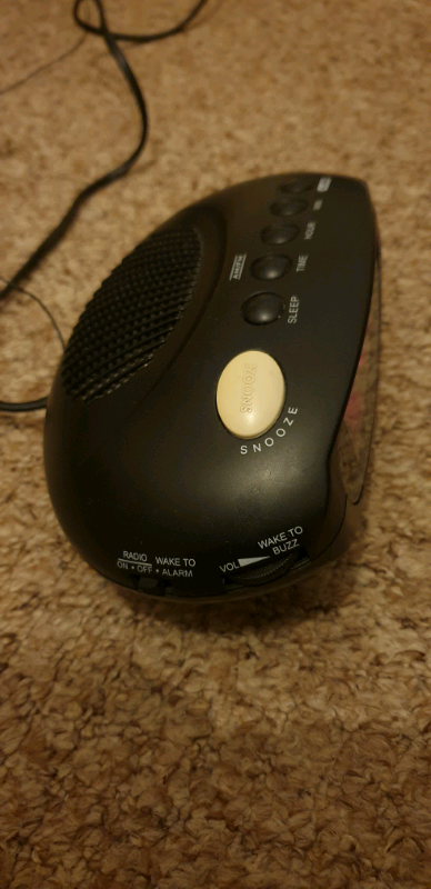 Sunbeam Hospitality Night Light Alarm Clock Radio