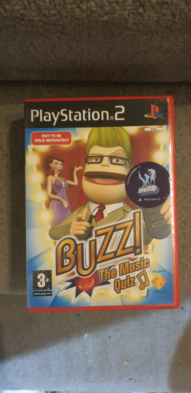 image for PlayStation 2 Buzz the Music Quiz Game New 