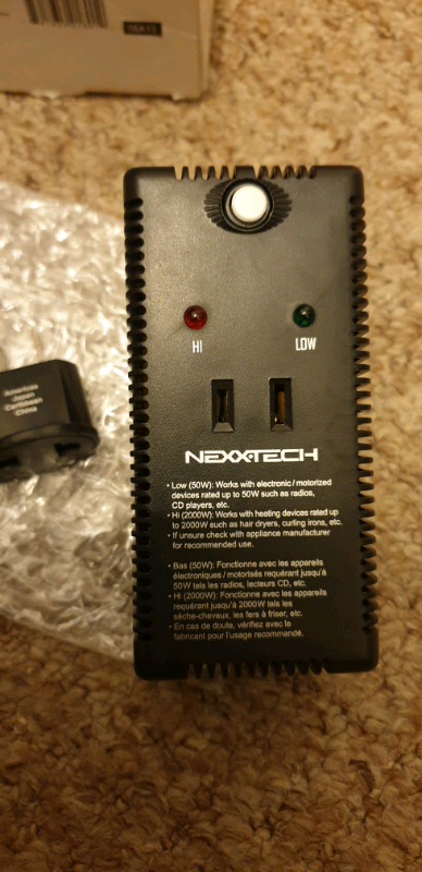 Dual Watt Automatic Converter Adapter Set Plug Worldwide Travel kit 22