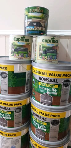 Ronseal fence paint b&m deals