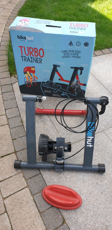 image for Bikehut Halfords Indoor/Outdoor Turbo Trainer Exercise Cycle Indoors