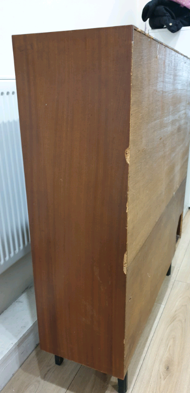 Mid Century Writing bureau Retro desk Mid Century sideboard 
