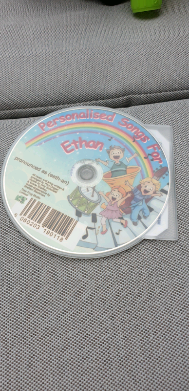 image for CD of personalised songs for Ethan