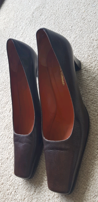 image for Luzia Mirnar Shoes Brown Size 4.5 UK