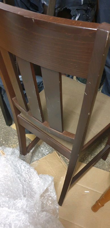 designer oak table and chairs 