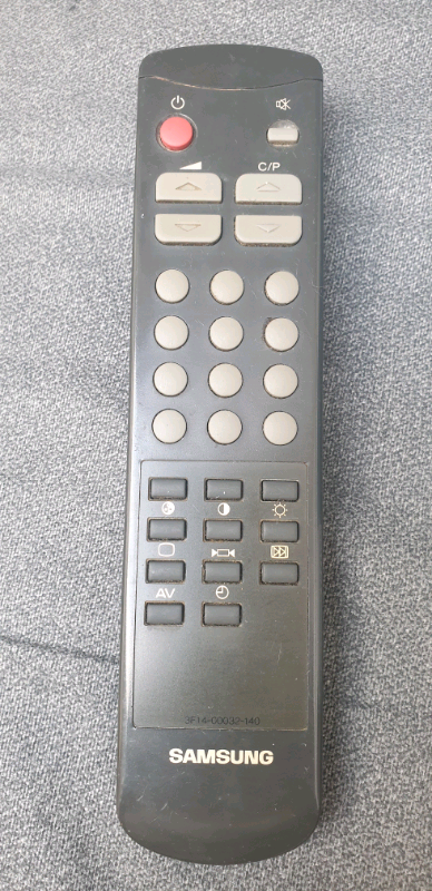 Genuine Samsung 14" TV remote control 