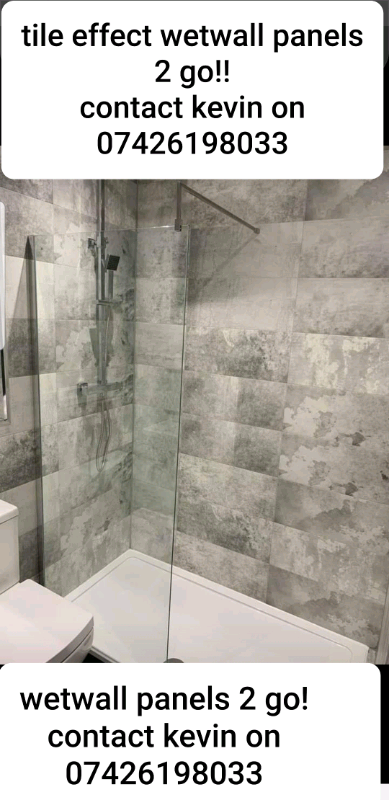 image for Panels from £6. Also Tile effect wetwall panels from £10 a vat