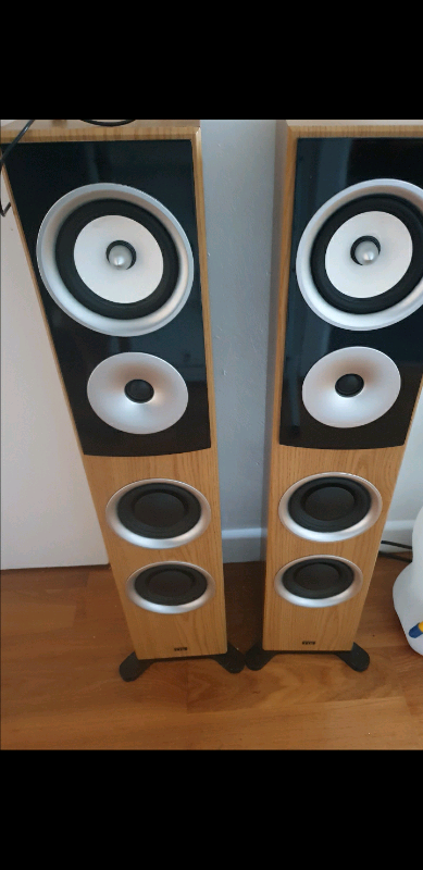  2 x TDL floor standing speakers open to offers