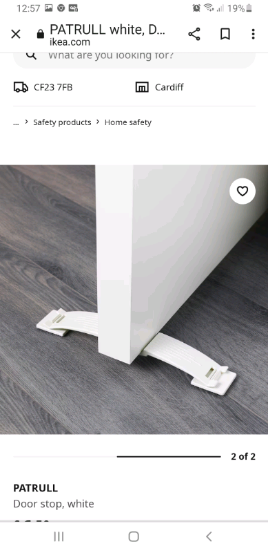image for BNIP Ikea Patrull door stops