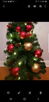Christmas tree with led lights 