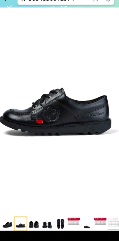 Kickers shoes black. Brand new adult size 5.5 collection only 