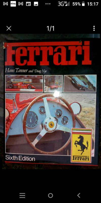 image for Ferrari hardback book
