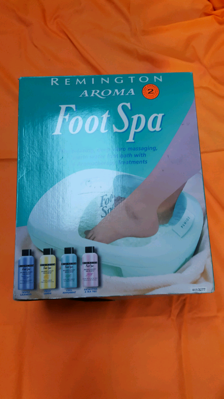 image for Remington Aroma Foot Spa (boxed as new). 