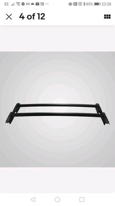 Honda CRVRoof rack bars 02-07