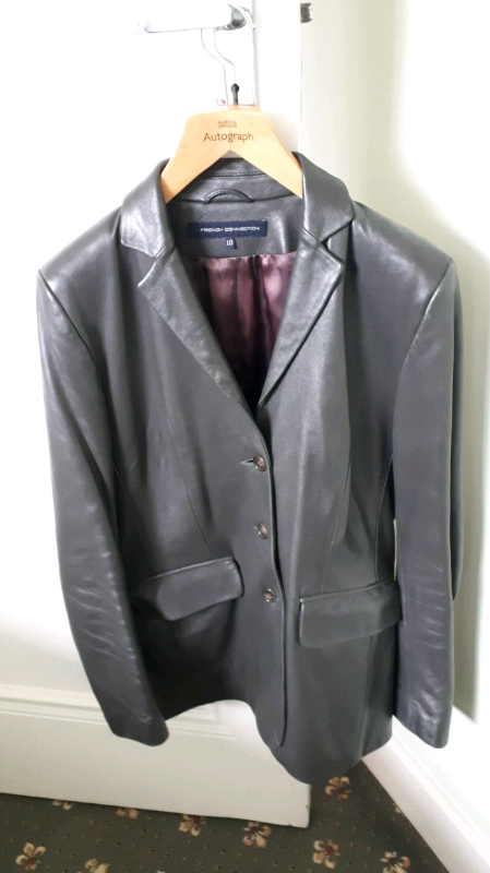 image for French Connection leather jacket