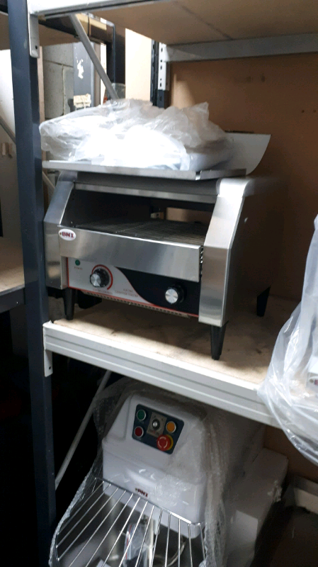 image for Commercial electric conveyor bun toaster new