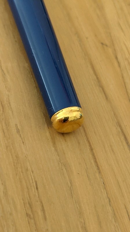 Ink pen with gold feather St.Dupont made in France 