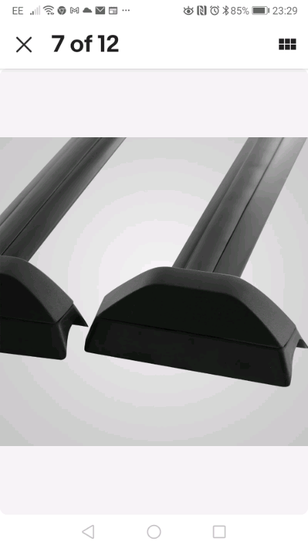 Honda CRVRoof rack bars 02-07