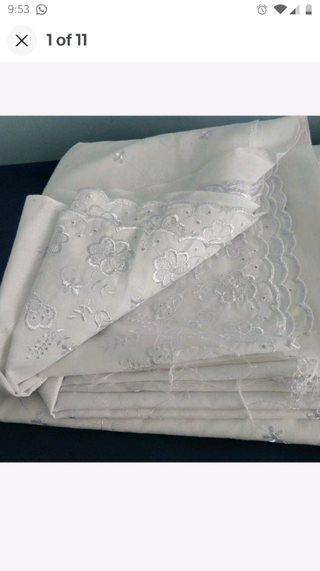 image for Fabric 60&quot; Material Sewing Decoration Crafting 44&quot; x 4.5M