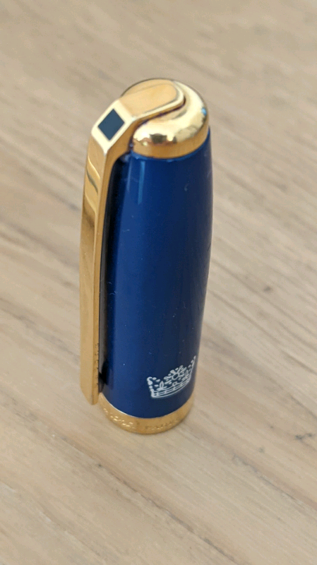 Ink pen with gold feather St.Dupont made in France 