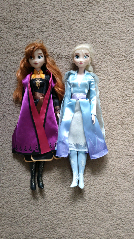 Anna and elsa hot sale dolls for sale