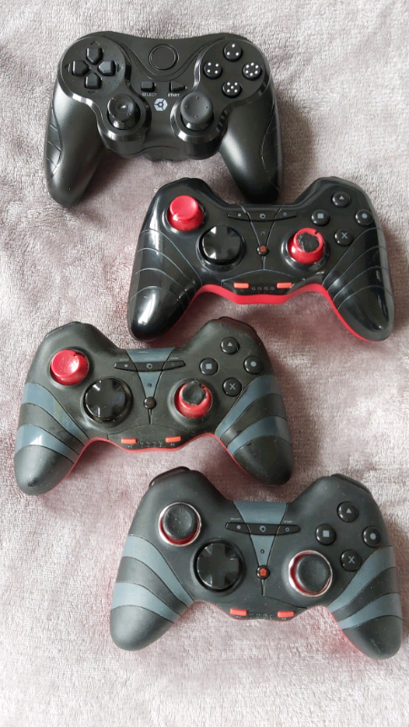 PlayStation 3 PS3 Wireless Controllers x4 Gioteck 