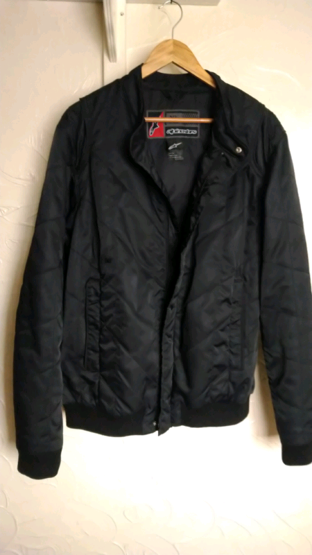 image for Alpinestars flight bomber motorcycle jacket coat XL