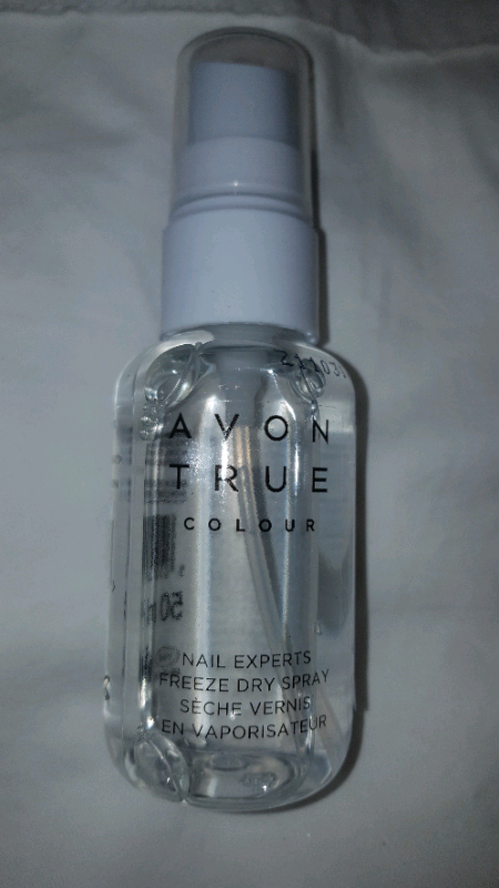 Avon nail experts freeze dry spray 