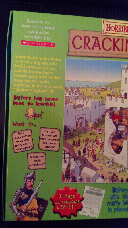 HORRIBLE HISTORIES CRACKING CASTLE 300 PIECE JIGSAW PUZZLE