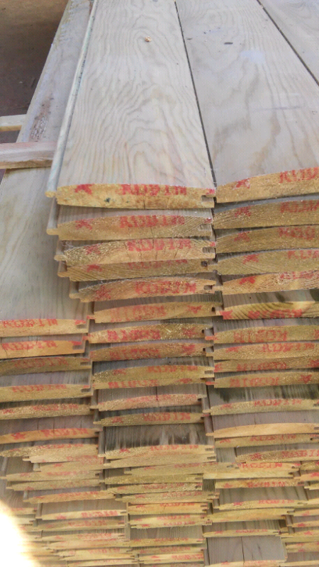 Loglap cladding. 3.3m lengths. £7.20 per length
