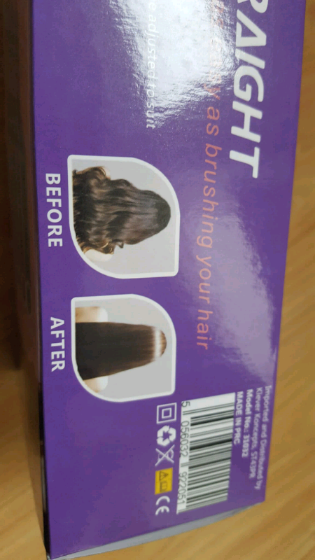 Brand new boxed go straight heat brush