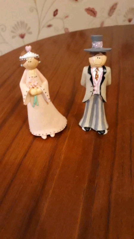 image for Pottery Man and Woman figures 