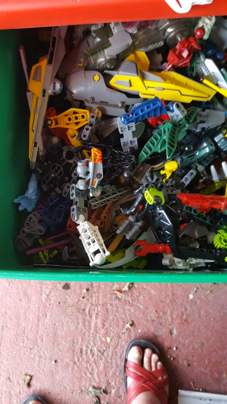3 boxes of Lego