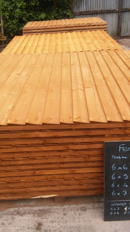 image for Feather Edge Fencing. From £32 each