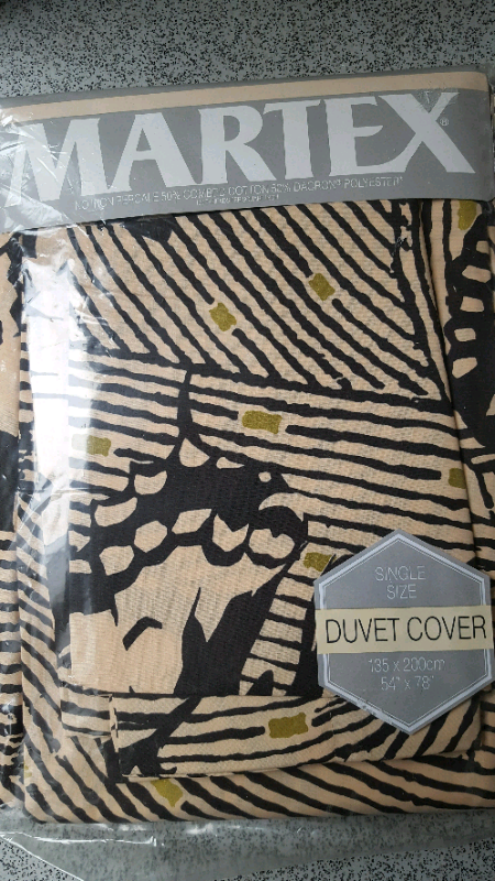 Pair of Full Set Single Bed DUVET Cover Butterfly NEW